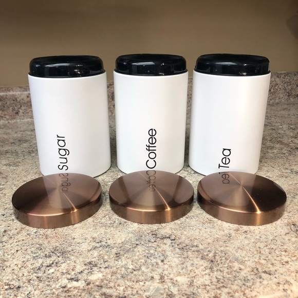 New Kitchen Canisters Set of 3 - Picture 6 of 8